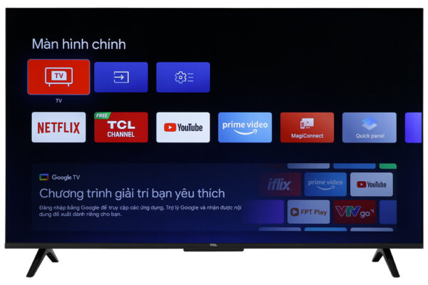 Google Tivi TCL 4K 65 inch 65P635