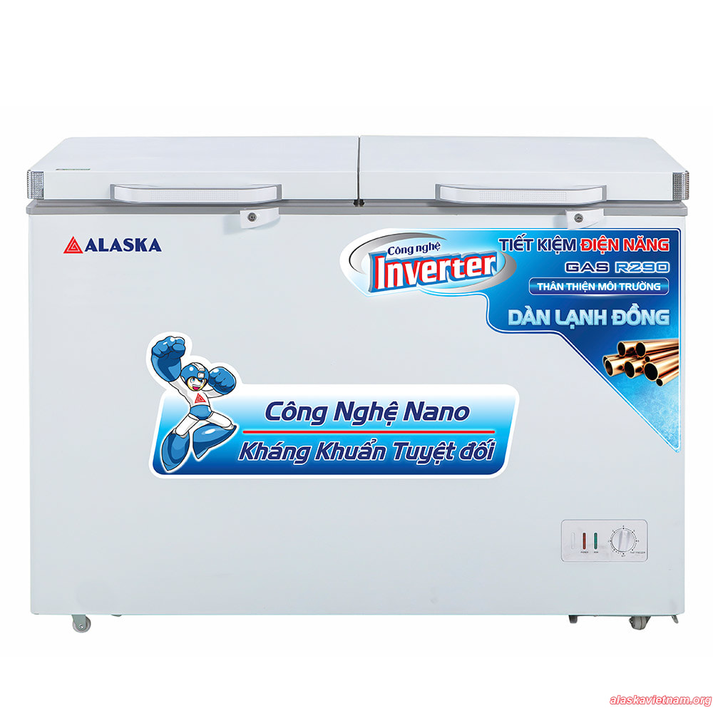 Tủ đông mát Inverter Alaska BCD-3568CI 221L