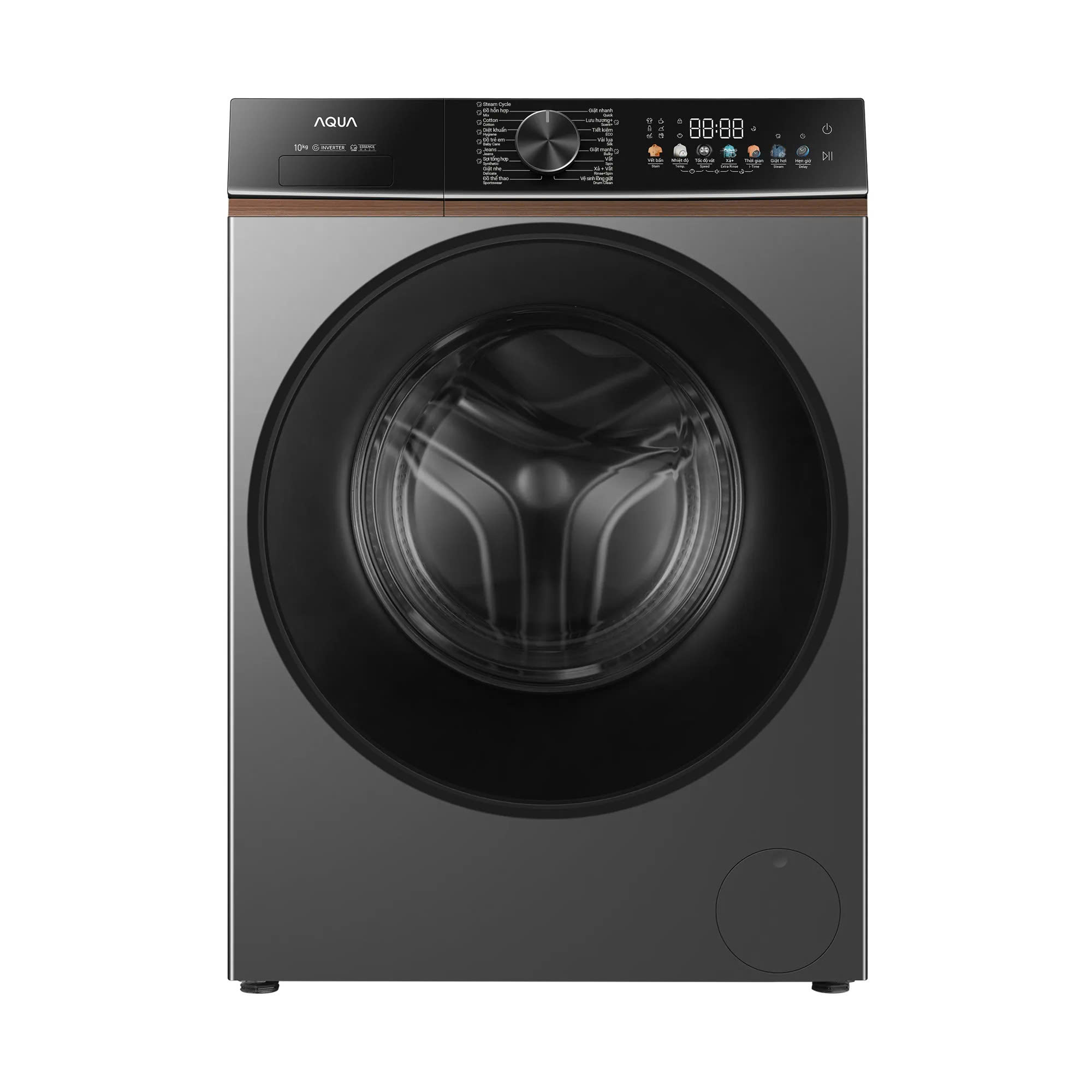 Máy giặt lồng ngang Inverter Aqua 10kg AW10-BP4657M(B) (Model 2026)