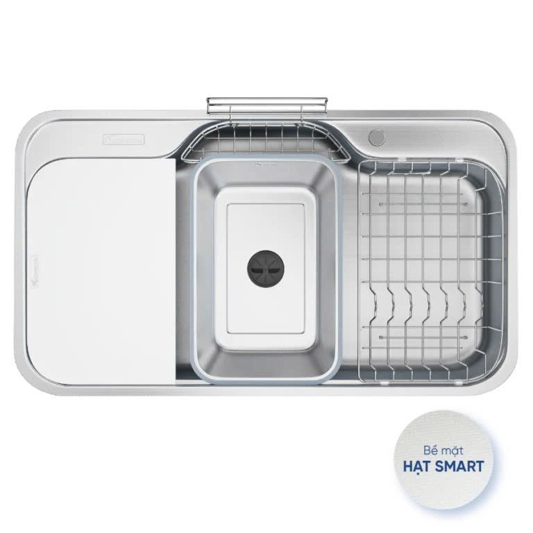 Chậu rửa bát phong cách Nhật chống xước Tari Smart 9051