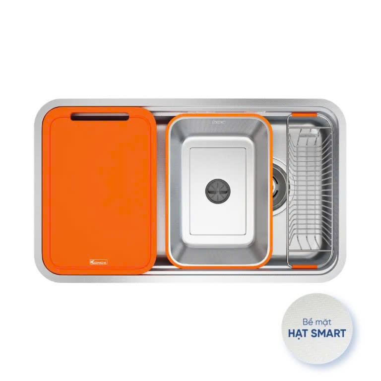 Chậu rửa bát phong cách Nhật chống xước Tari Smart 8047