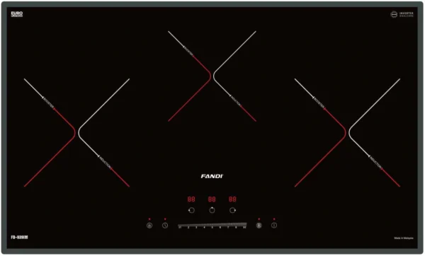 Bếp từ 3 vùng nấu Fandi inverter FD-939IM EURO Platinum 6600W