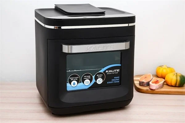 Lò chiên không dầu kết hợp hấp Kalite 15 lít STEAM X
