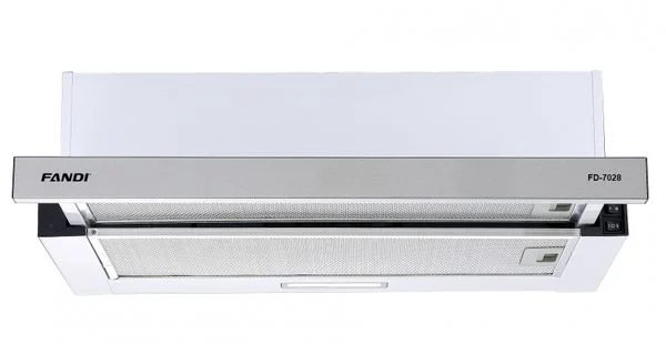 Máy hút mùi âm tủ Inox phím bấm 70cm Fandi FD-7028