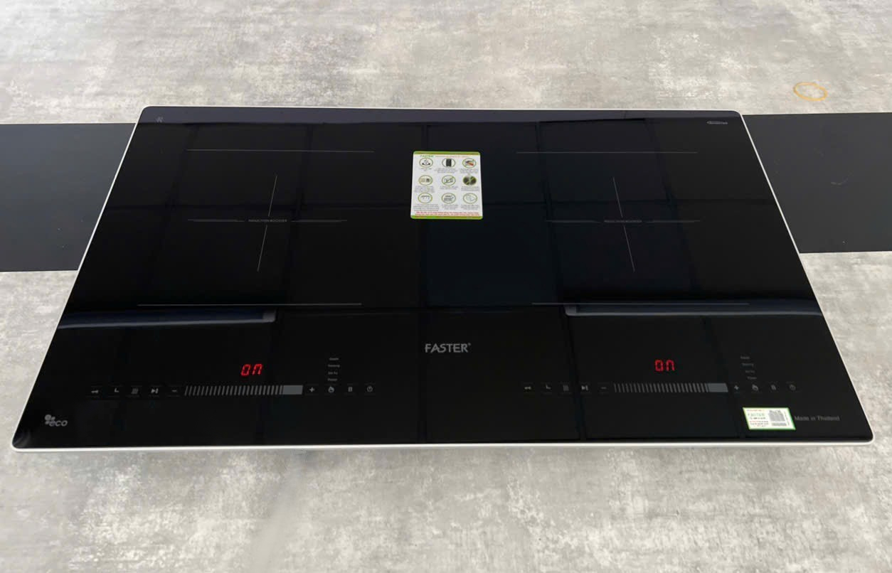 Bếp từ 2 vùng nấu Inverter nhập khẩu Thái Lan Faster FS982IPRO Seri 8