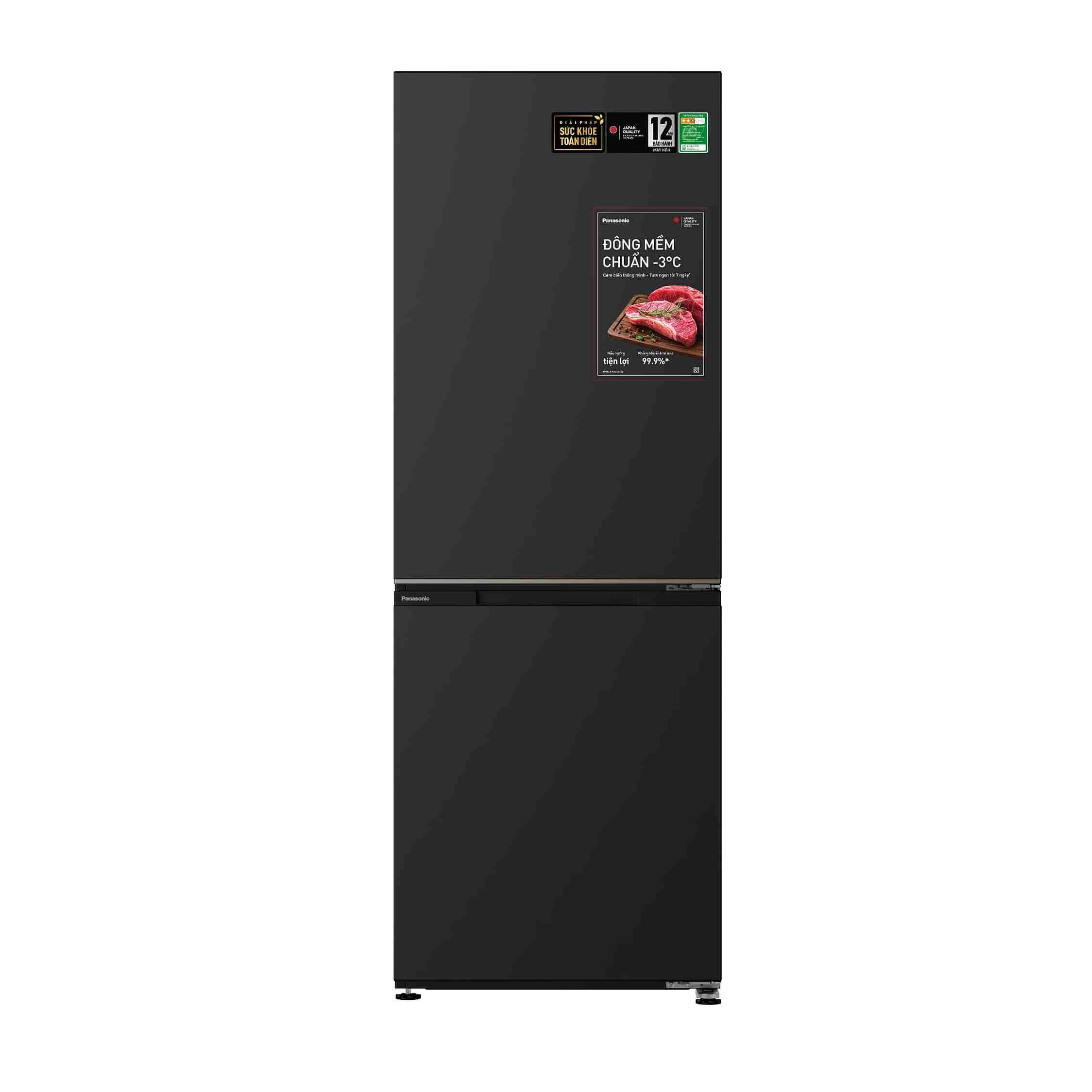 Tủ lạnh Panasonic Inverter 374 lít NR-BV412BWKV Model 2026
